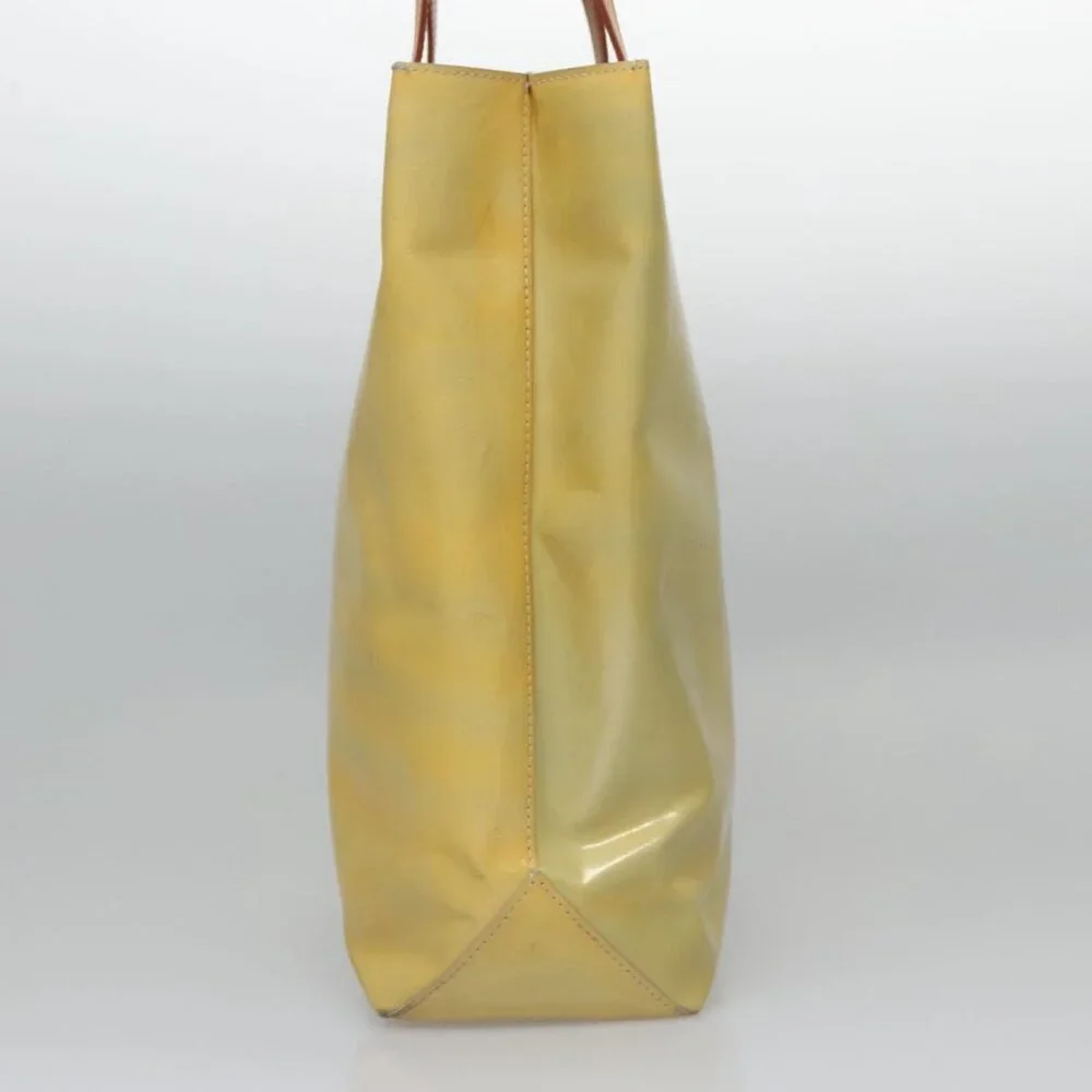 LOUIS VUITTON Monogram Vernis Reade MM Hand Bag Gris M91142 LV Auth bs22838 - Picture 3 of 16